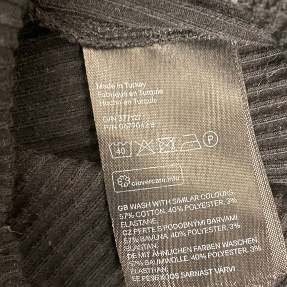 ✨ H&M Divided Black Ribbed Bodysuit | Women’s XS - Picture 6 of 6